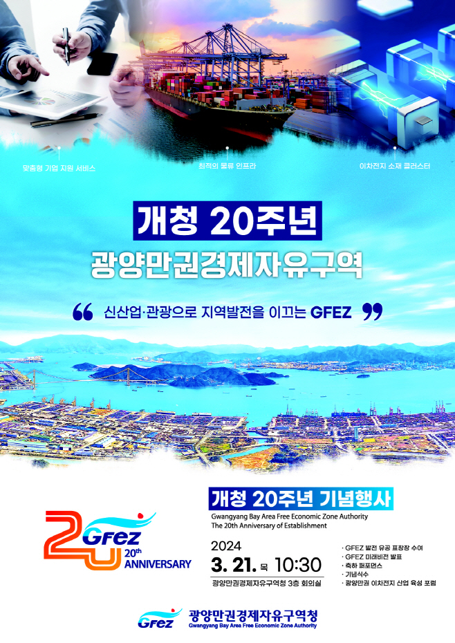 광양경제청 개청20주년 포스터_최종