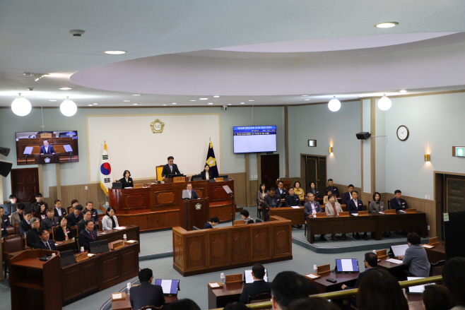 20240319 제299회 임시회 제2차 본회의_전경