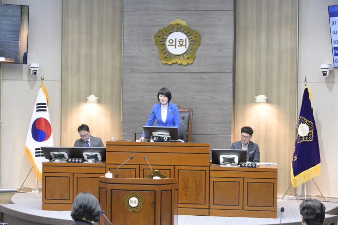 제483회 순창군의회 임시회 사진