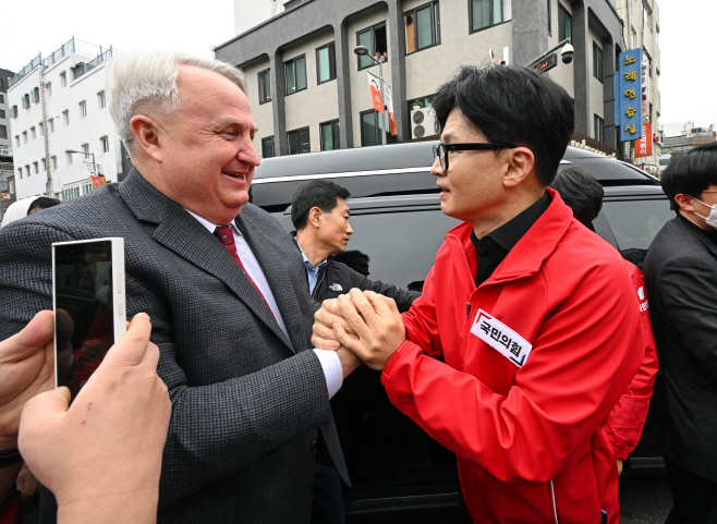 한동훈, 신당동 떡볶이타운