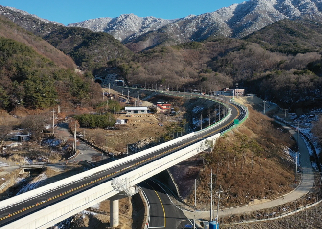 영주-2-1 마구령터널 전경
