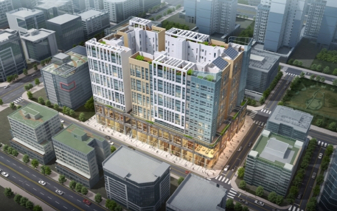 월드메르디앙 송도 조감도