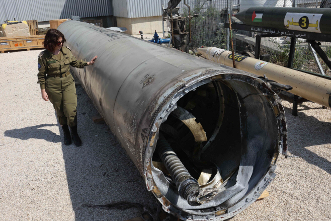 ISRAEL-IRAN-PALESTINIAN-CONFLICT-MISSILE