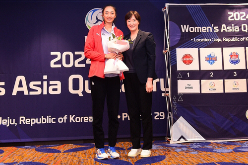 여자배구 아시아쿼터,장위 전체 1순위 영예