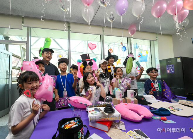 해치의 마법용품점 찾은 서울시 어린이 기자단