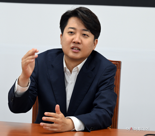 이준석 개혁신당 대표 인터뷰