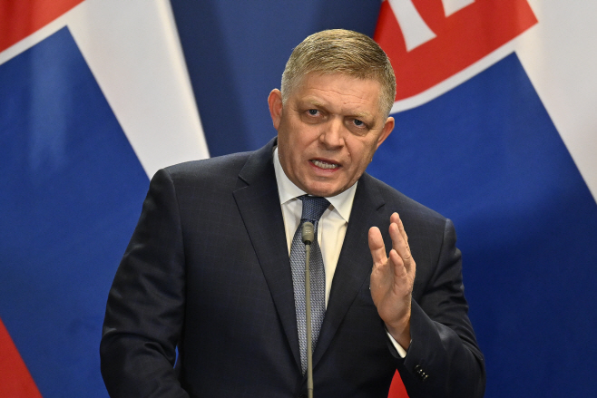 Slovakia Prime Minister <YONHAP NO-7259> (AP)