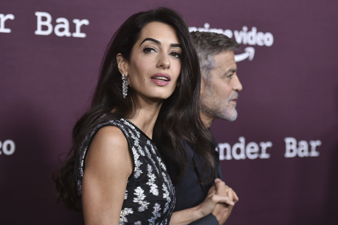 Israel Palestinians Amal Clooney