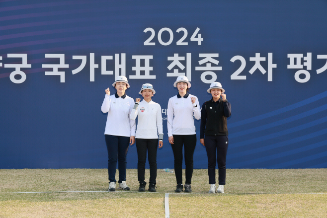 여자 컴파운드 대표팀(체육사업소)774