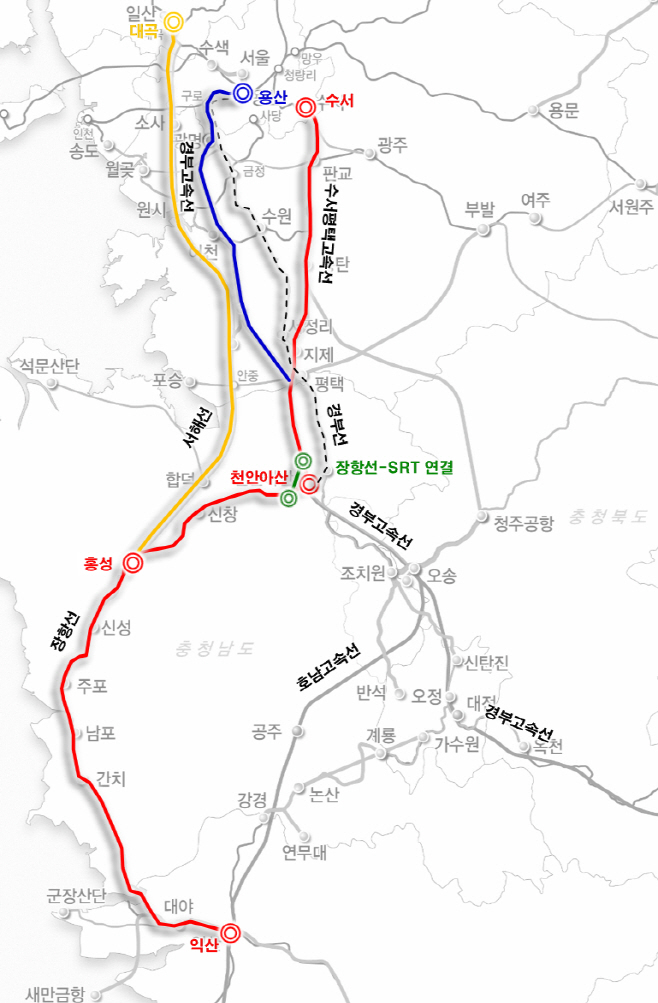 충남도, 장항선-SRT·KTX 연결 앞당긴다 - 아시아투데이