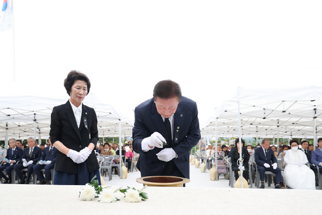 0606 함안군 제69회 현충일 추념식 개최3