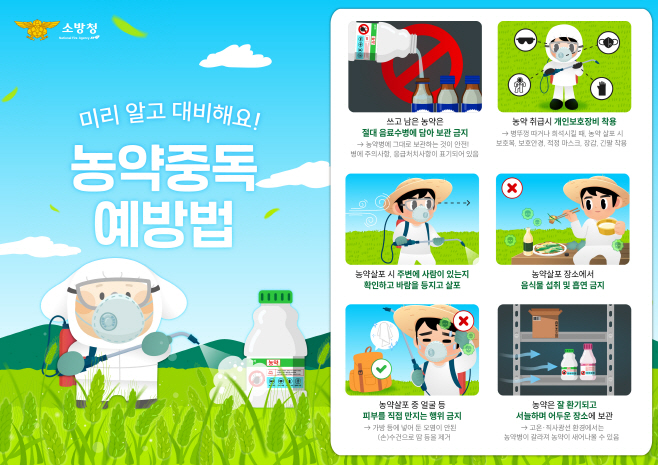 (소방청) 농약 중독사고 예방법