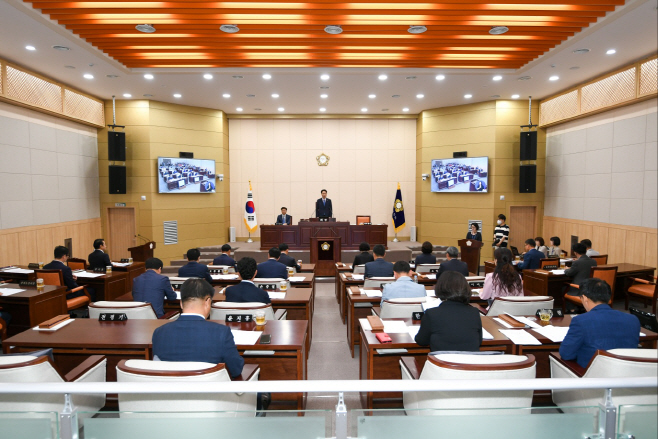 제266회 남원시의회 제1차본회의 개회식