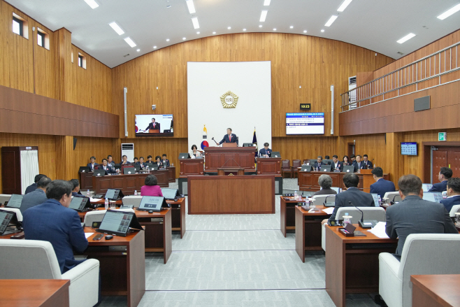 제282회 경주시의회 제1차 정례회 제1차 본회의 사진