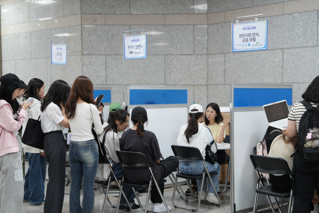 [사진] 성신여대 직무 페스티벌 오프라인 행사 현장