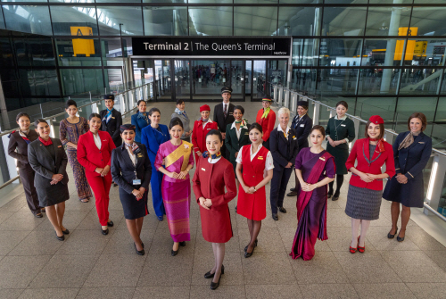 스타얼라이언스 런던 히드로공항 10주년 기념 사진