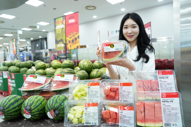 롯데마트 제타플렉스 서울역점 과일매장
