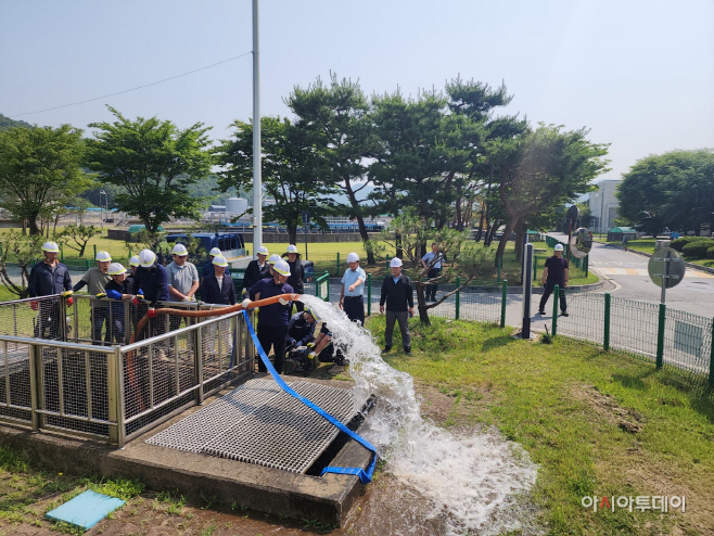 광주시도시관리공사 자연재난대비 수방장비 일제점검