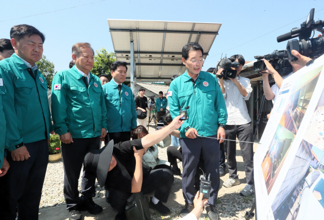 이상민 장관 지진피해 현장방문