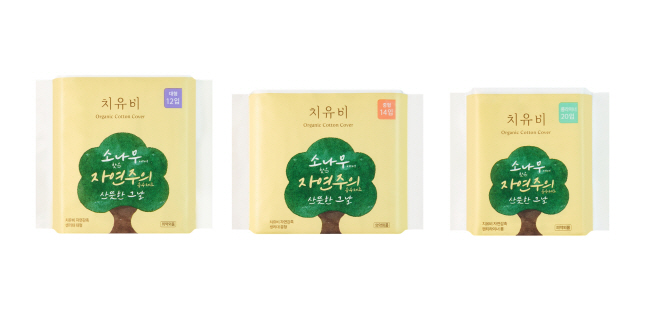치유비 자연 감촉 생리대