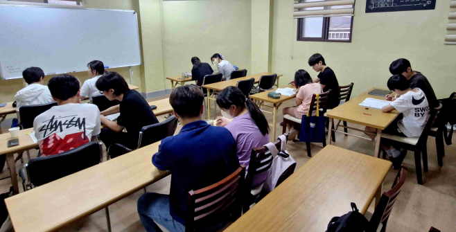 토요공부방 운영 사진