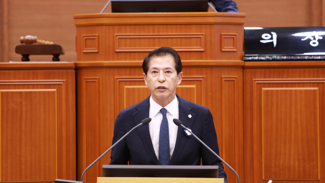 김해원의원 건의안 발표