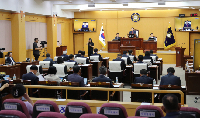 서산시의회, 제295회 제1차 정례회 폐회...13개 안건 의결