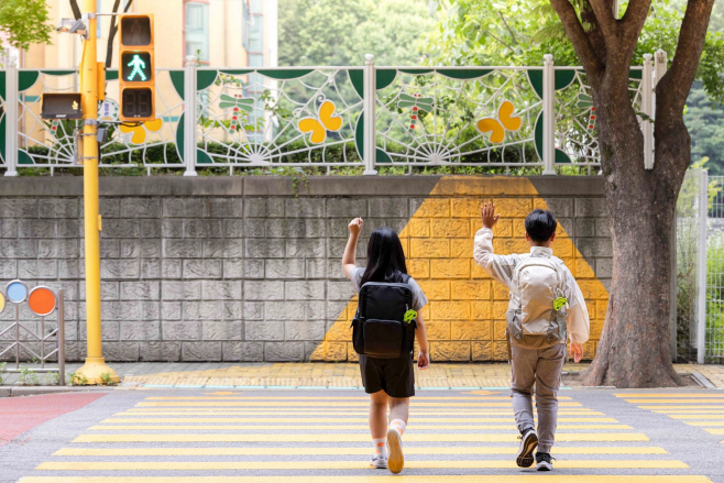 볼보, 서울동작경찰서에 어린이 교통안전을 위한 교통안전