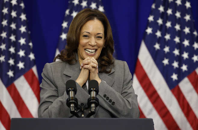 US-VICE-PRESIDENT-HARRIS-HOLDS-CAMPAIGN-EVENT-IN-MARYLAND-ON-ANN