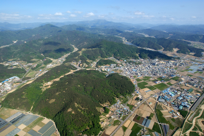 고령 주산성 지산동 고분군 시가지 (1)