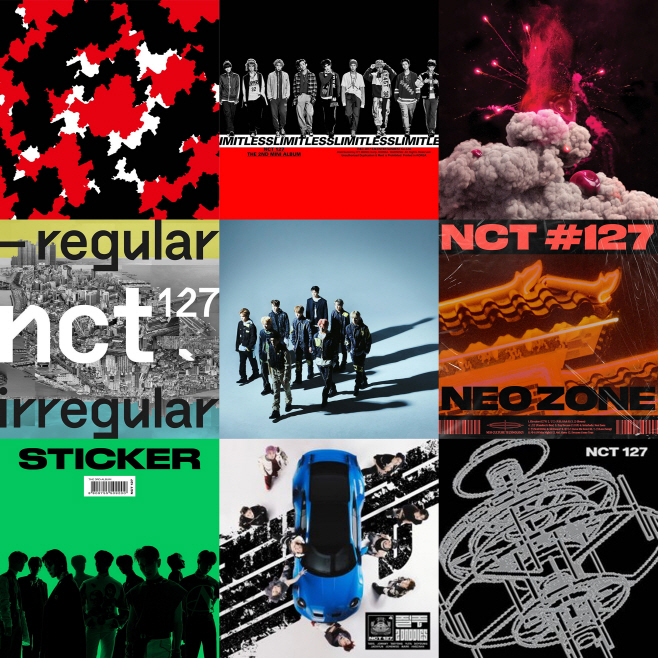 NCT 127 앨범 디지털 커버 이미지