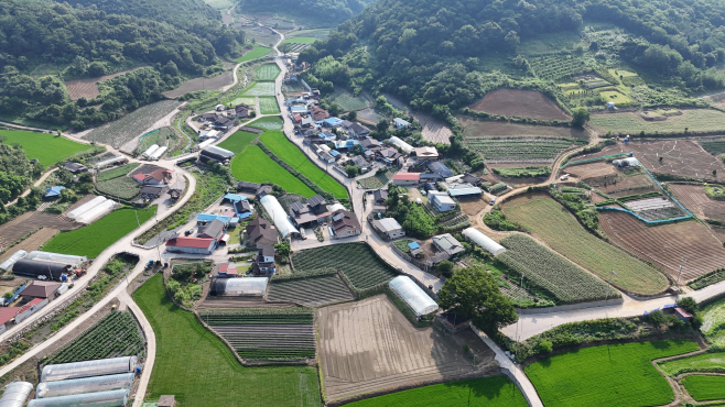 1. 임실군신덕면 내량마을 전경)