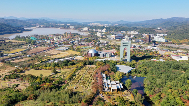 보문관광단지 전경