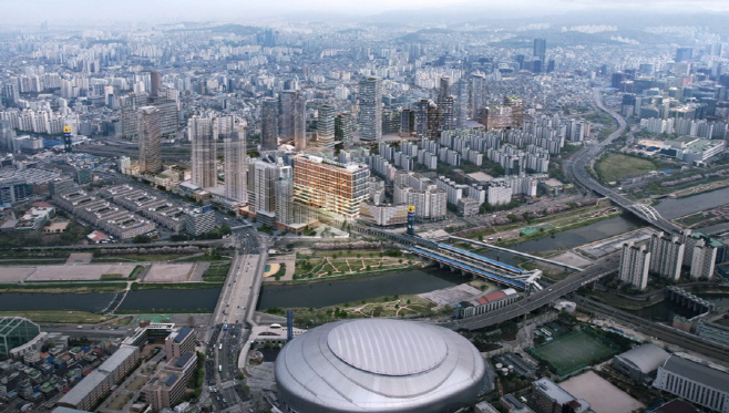 오브코스 구로’ 광역조감도