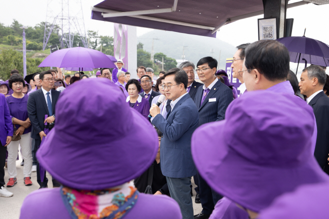 신안 퍼플섬 마을 방문