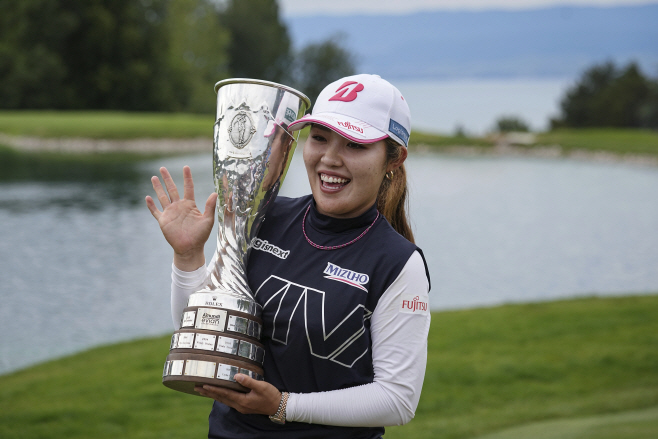 France Golf Evian Championship <YONHAP NO-0113> (AP)