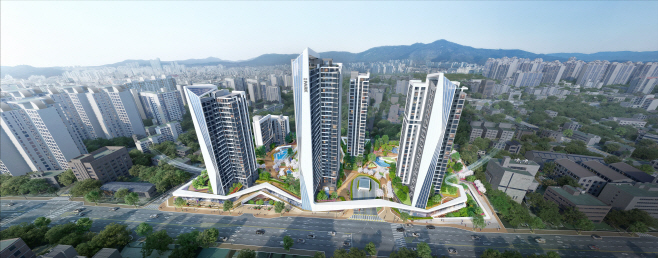 사진1. 장안동 현대아파트 재건축 투시도