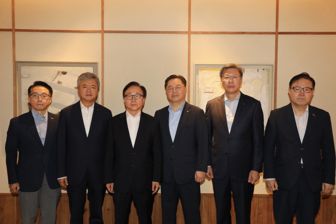 [경총_사진] 노조법 개정 반대 경제6단체 긴급 회동