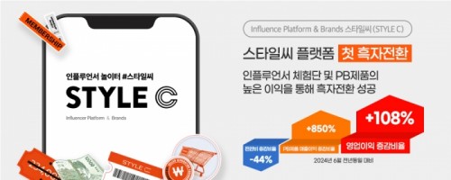 스타일씨코퍼레이션, 체험단 및 다양한 PB제품 통해 흑자전환 이뤄 - 뉴스 썸네일 이미지