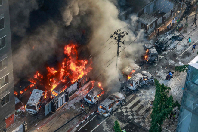 BANGLADESH-UNREST-STUDENTS-PROTEST