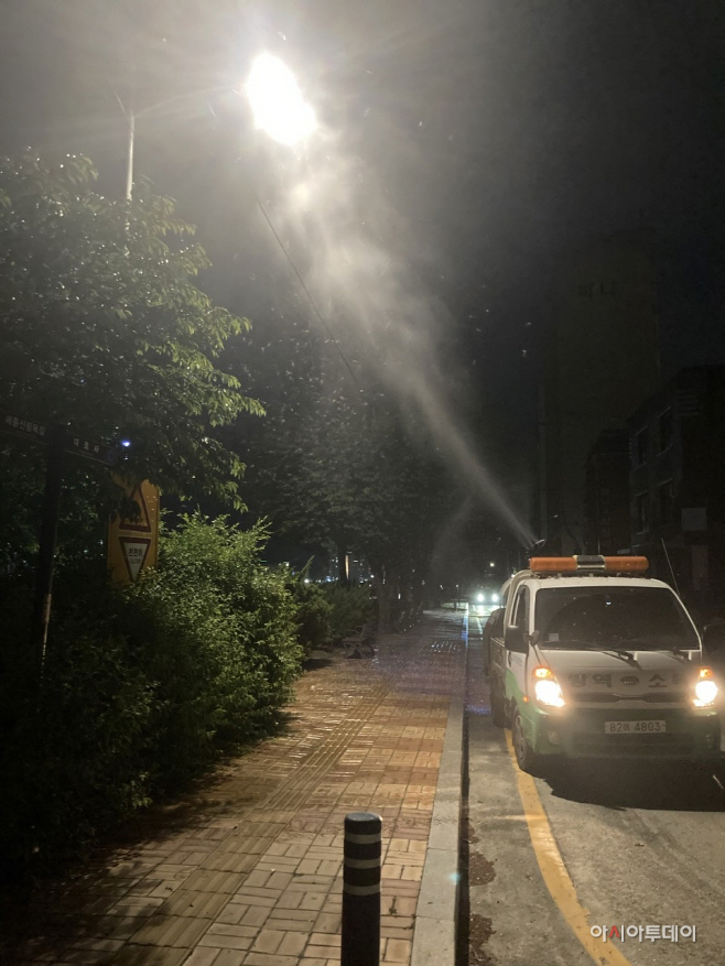 여주시 동양하루살이 친환경 방제사업