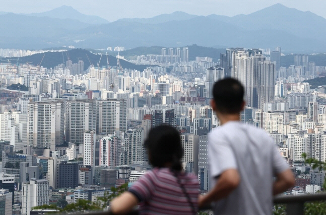 서울아파트전경 연합뉴스