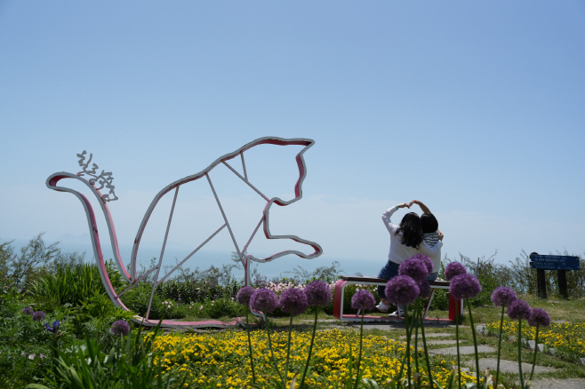 전남도 민간정원 1호 쑥섬