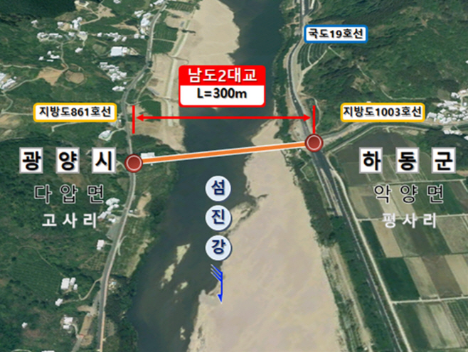 광양-하동 잇는 ‘남도2대교