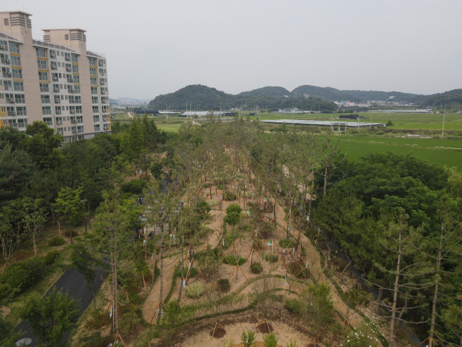 (1)남동구, 영동고속도로변 기후 대응 도시 숲 조성