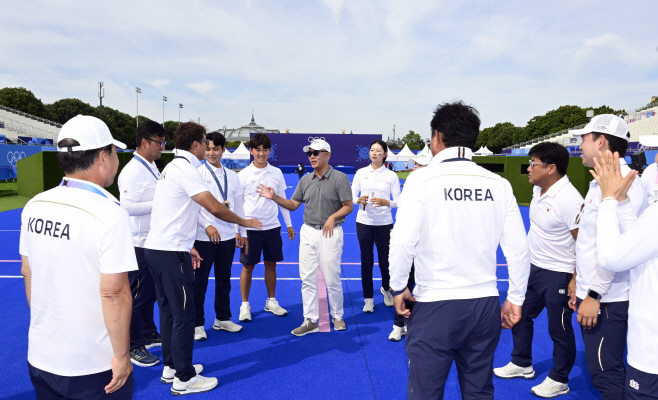 240805_양궁 남자개인전 응원2
