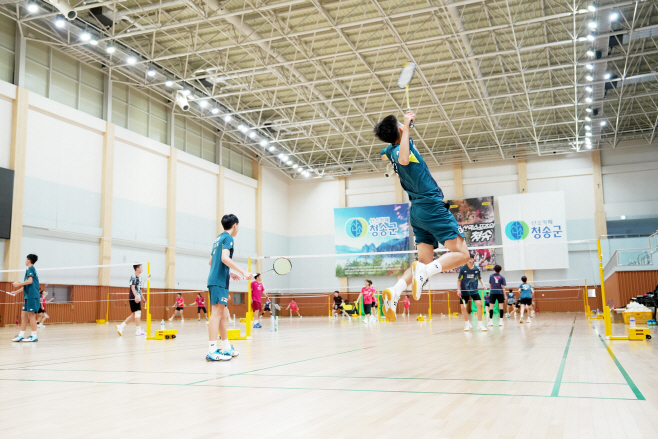 U-15 배드민턴 대표팀 전지훈련 유치) (3)