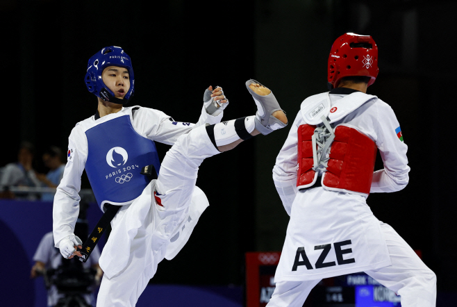 OLYMPICS-2024-TAEKWONDO/ <YONHAP NO-4585> (REUTERS)