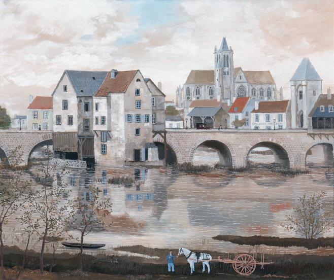 미셸 들라크루아 Le Vieux Pont de Moret