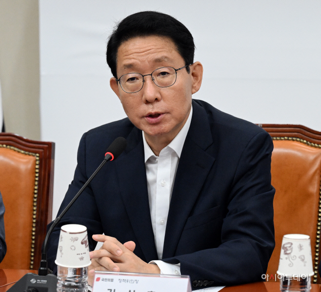 [포토] 발언하는 김상훈 정책위의장